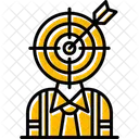 Headhunter Alvo Objetivo Ícone