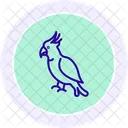 Cacatua Pajaro Loro Icono