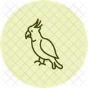 Cacatua Pajaro Loro Icono