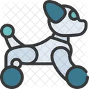 Cachorro Rodas Robotica Ícone