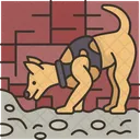 Cachorro Policia Busca Icon