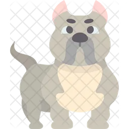 Cachorro americano  Ícone