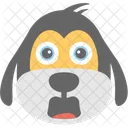 Cachorro Cara Emoji Icon