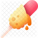 Corndog Comida Frango Frito Ícone