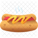 Cachorro Quente Comida Salsicha Ícone