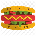 Cachorro-quente  Ícone