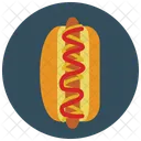 Cachorro Quente Ketchup Mostarda Icon