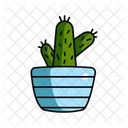 Cactus Plant Garden Icon