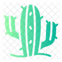 Cactus Botanical Pot Icon