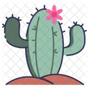 Cartoon Cactus Icon
