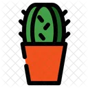 Cactus Papeterie Bureau Icône