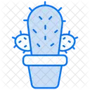 Cactus Plant Pot Icon