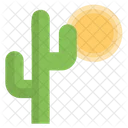 Desert Plant Cactus Hot Weather Icon