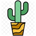 Summer Cactus Nature Icon