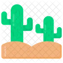 Prickly Plants Cactus Nature Icon