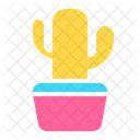Icon Cactus Abstract Primitive Icon
