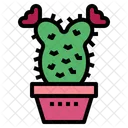 Cactus Botanical Nature Icon