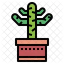 Cactus Botanical Nature Icon