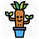 Cactus Botanical Nature Icon