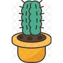 Cactus Hemorrhoid Pain Symbol