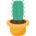 Cactus Hemorrhoid Pain Symbol