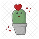 Cactus con amor  Icono