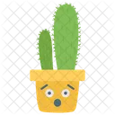 Armatocereus Polygonus Cactus Plant Cartoon Cactus Icon