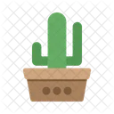 Cactus en maceta  Icono