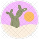 Ilustroflat Tree Stickers Icon