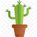 Cactus Desert Spikes Icon