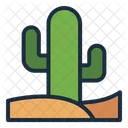 Cactus Botanical Plant Icon