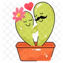 Cactus Love Cacti Icon