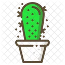 Chumbera Pera Cactus Icono