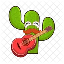 Cactus playing guitar  Icon