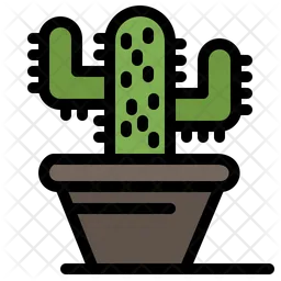 Cactus Pot  Icon