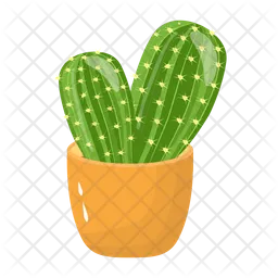 Cactus Pot  Icon