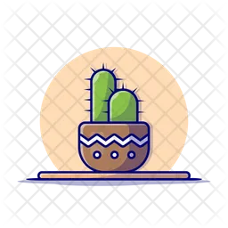 Cactus Pot  Icon