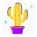 Cactus Pot Cactus Plant Cactus Houseplant Icon