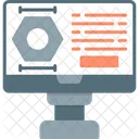Cad Drawing Interface Icon
