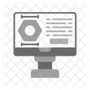 Cad Drawing Interface Icon