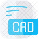 Cad Computer Aided Design Flat Style Icon Icon
