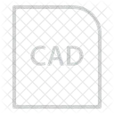 CAD Erweiterung Datei Symbol