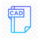 CAD Datei CAD Dateien Und Ordner Symbol