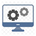 Engineering Computer Digital Icon