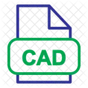 Cad File File Format Icon