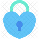 Amor Cadeado Protecao Ícone