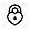 Amor Bloqueio Privacidade Ícone