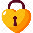 Amor Cadeado Ícone