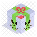 Halloween Cadeau Emballe Icon