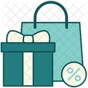 Cadeaux et épicerie  Icône